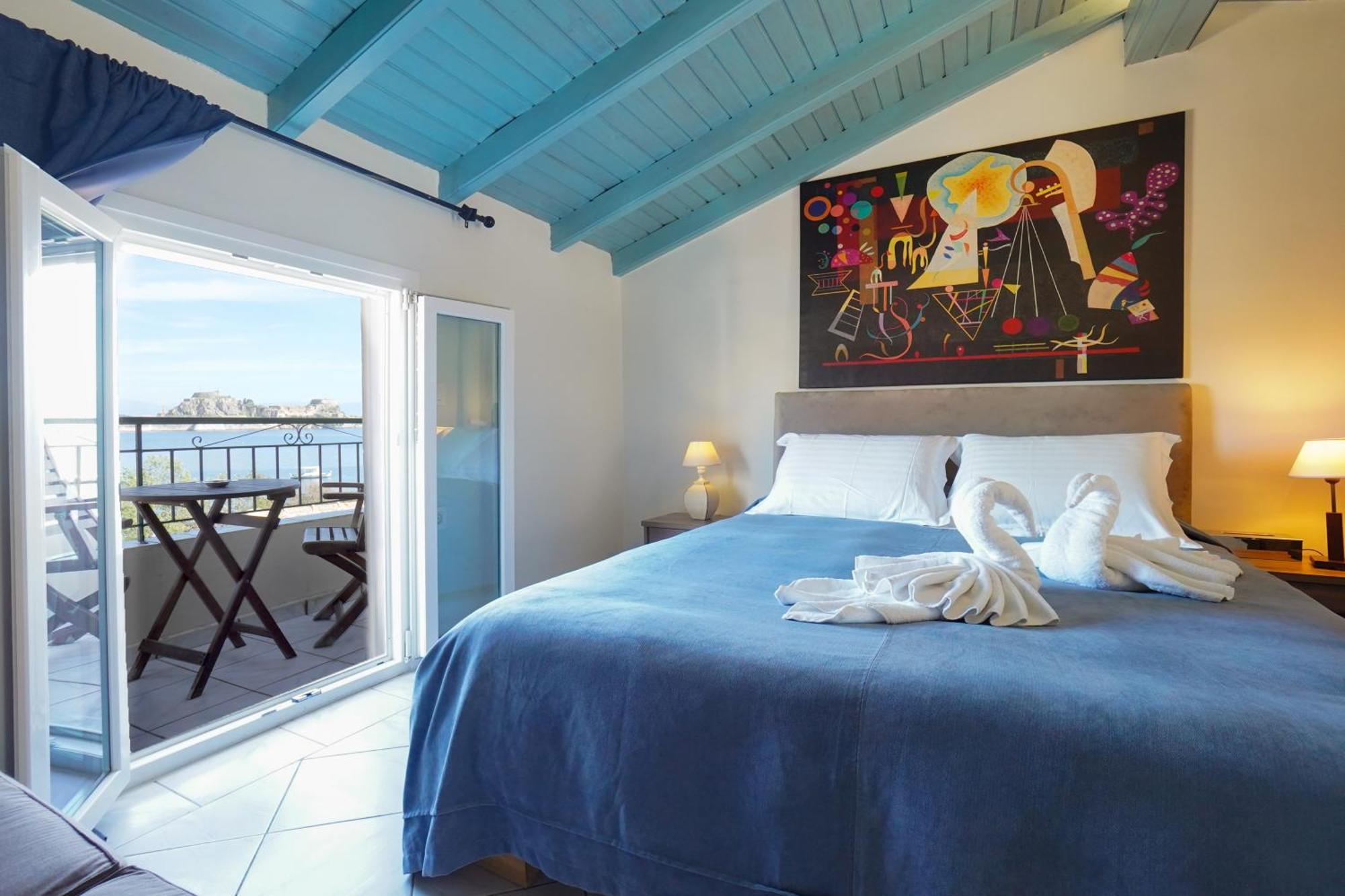 Anemomilos Sea View Penthouse Corfu  Luaran gambar