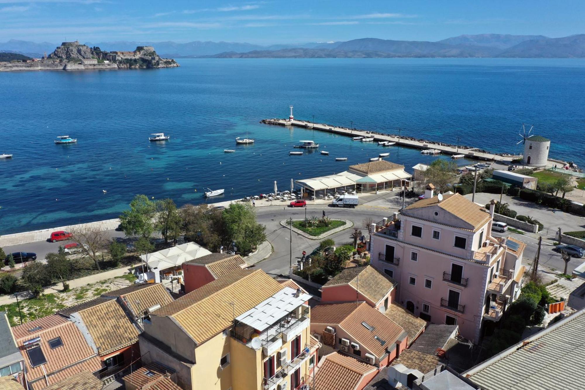 Anemomilos Sea View Penthouse Corfu  Luaran gambar