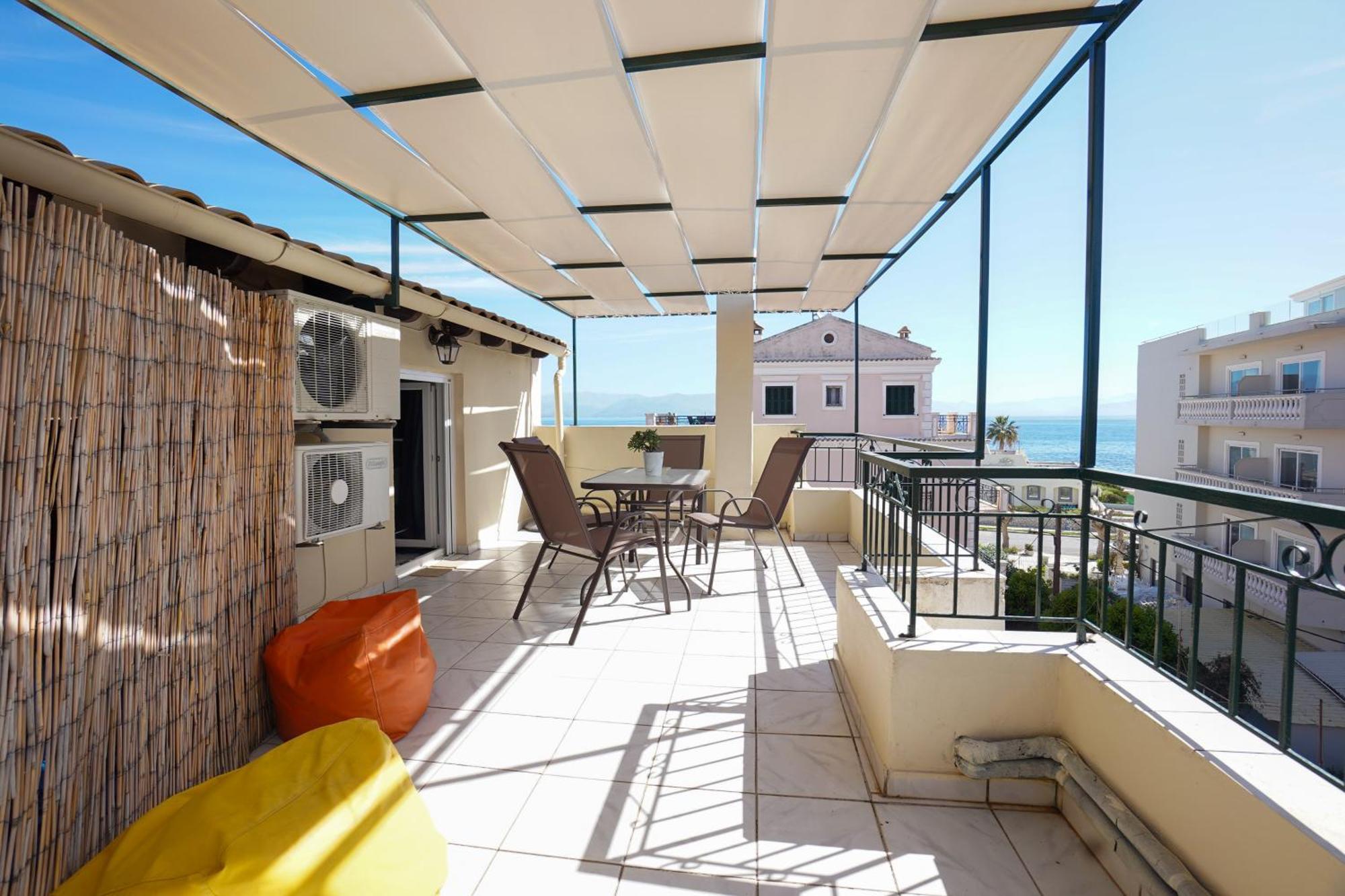 Anemomilos Sea View Penthouse Corfu  Luaran gambar