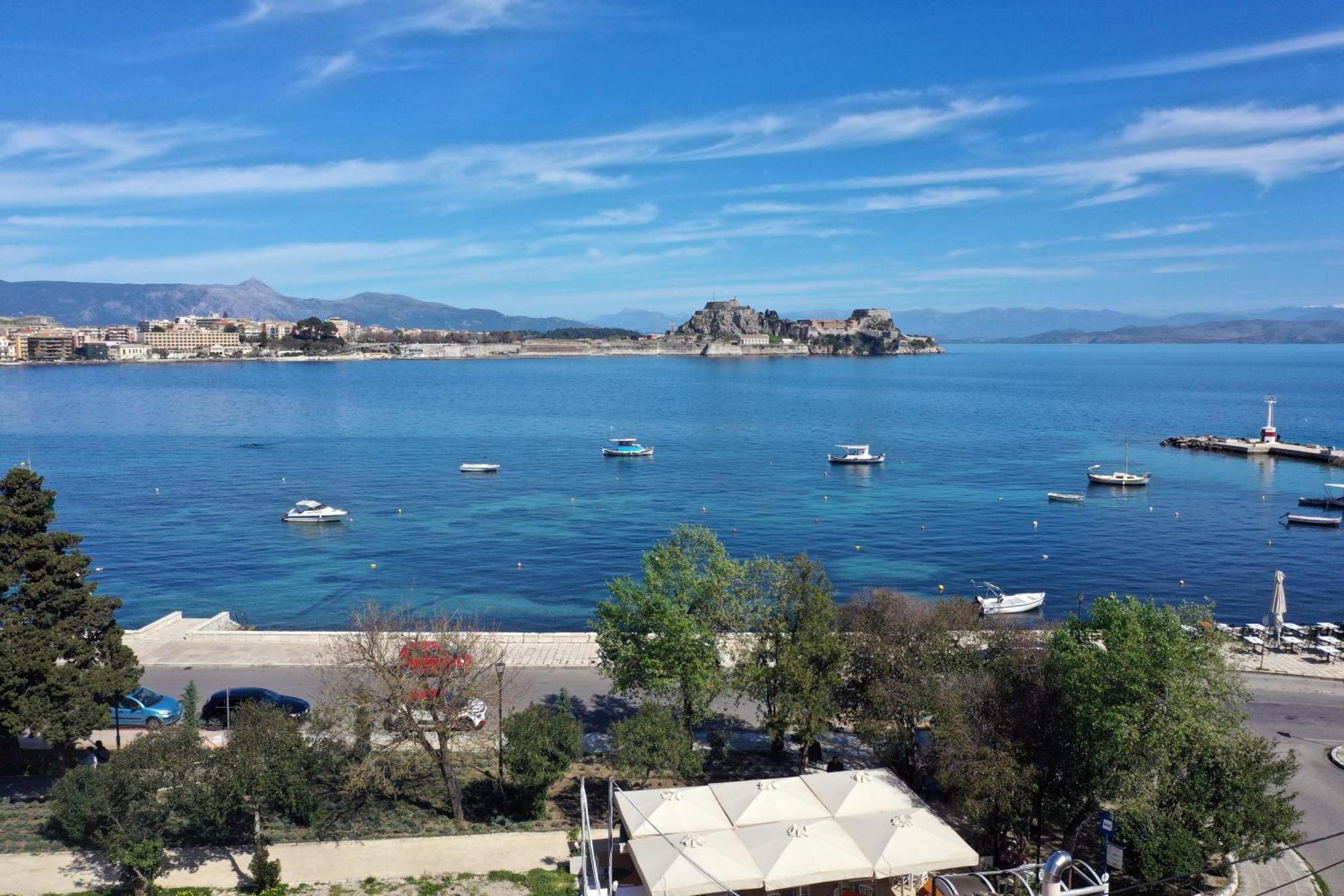 Anemomilos Sea View Penthouse Corfu  Luaran gambar